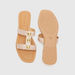 Celeste Women's Embellished Open Toe Slide Sandals-Women%27s Flat Sandals-thumbnail-4