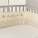 Giggles Floral Print Cot Bumper with Embroidery Detail-Baby Bedding-thumbnail-2