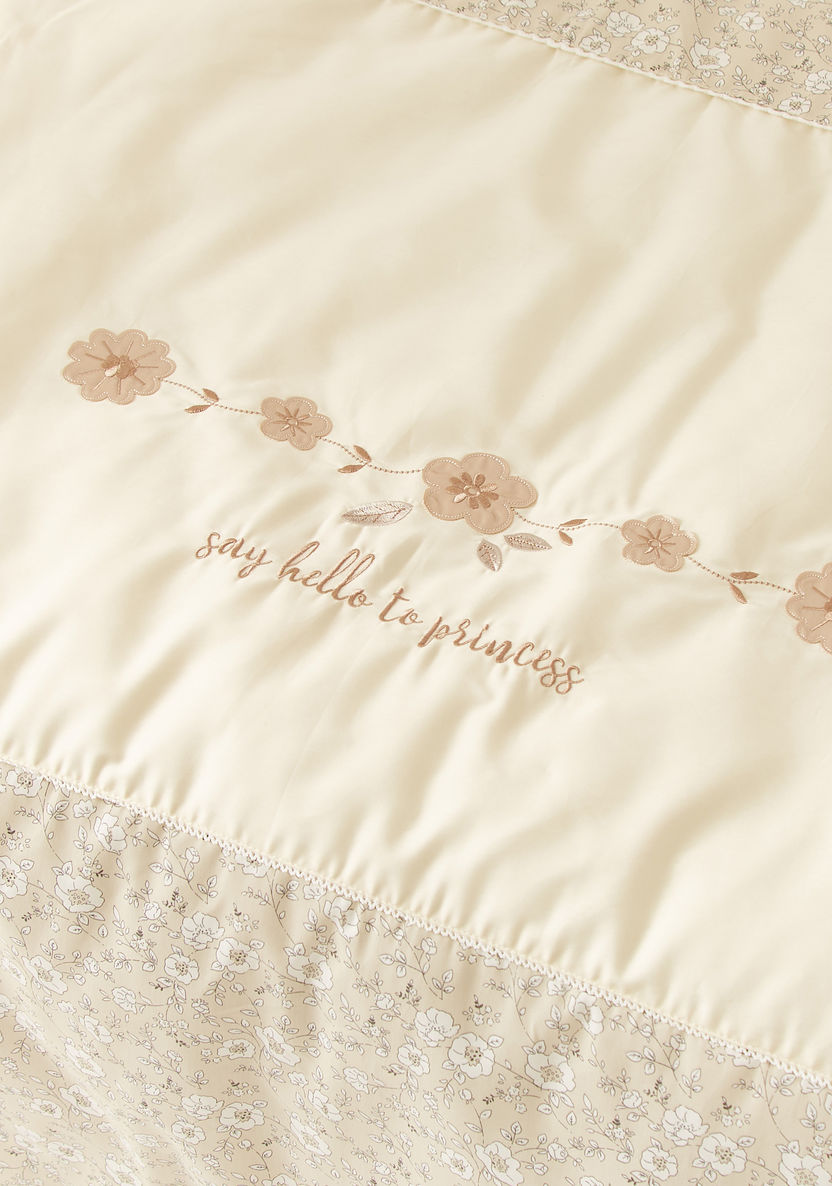 Giggles Floral Print 2-Piece Comforter Set-Baby Bedding-image-2
