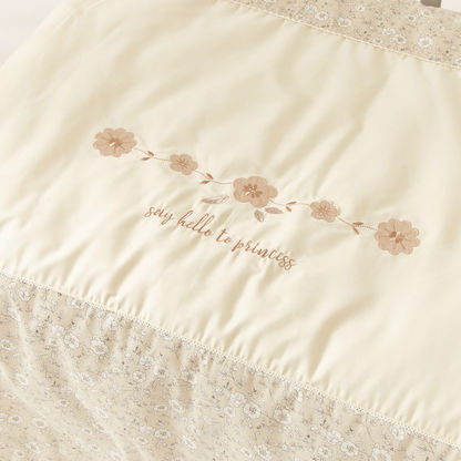 Giggles Floral Print 2-Piece Comforter Set-Baby Bedding-image-2