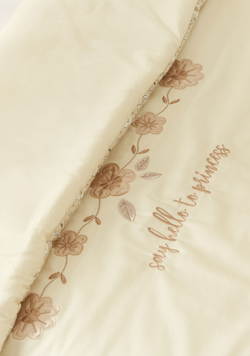 Giggles Floral Print 2-Piece Comforter Set-Baby Bedding-image-4