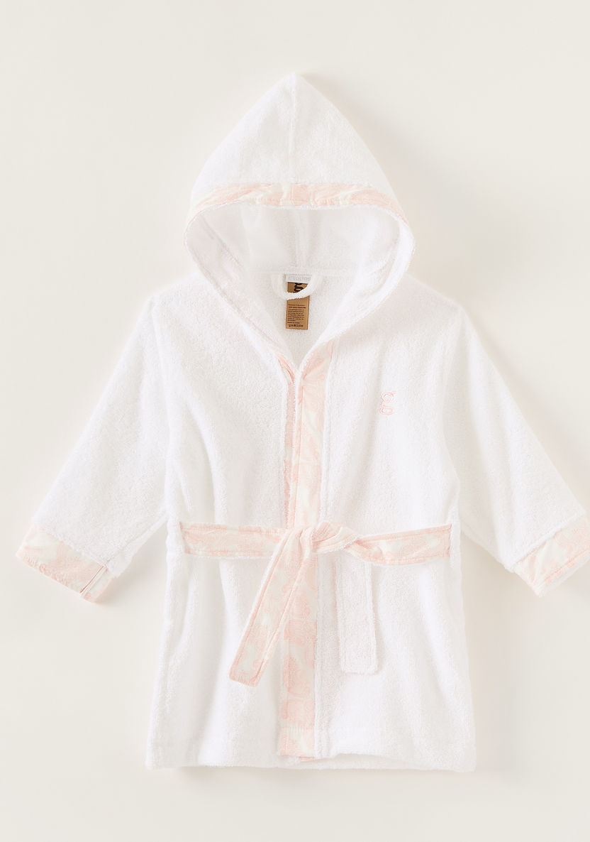 Giggles Hooded Swan Princess Robe-Towels and Flannels-image-0