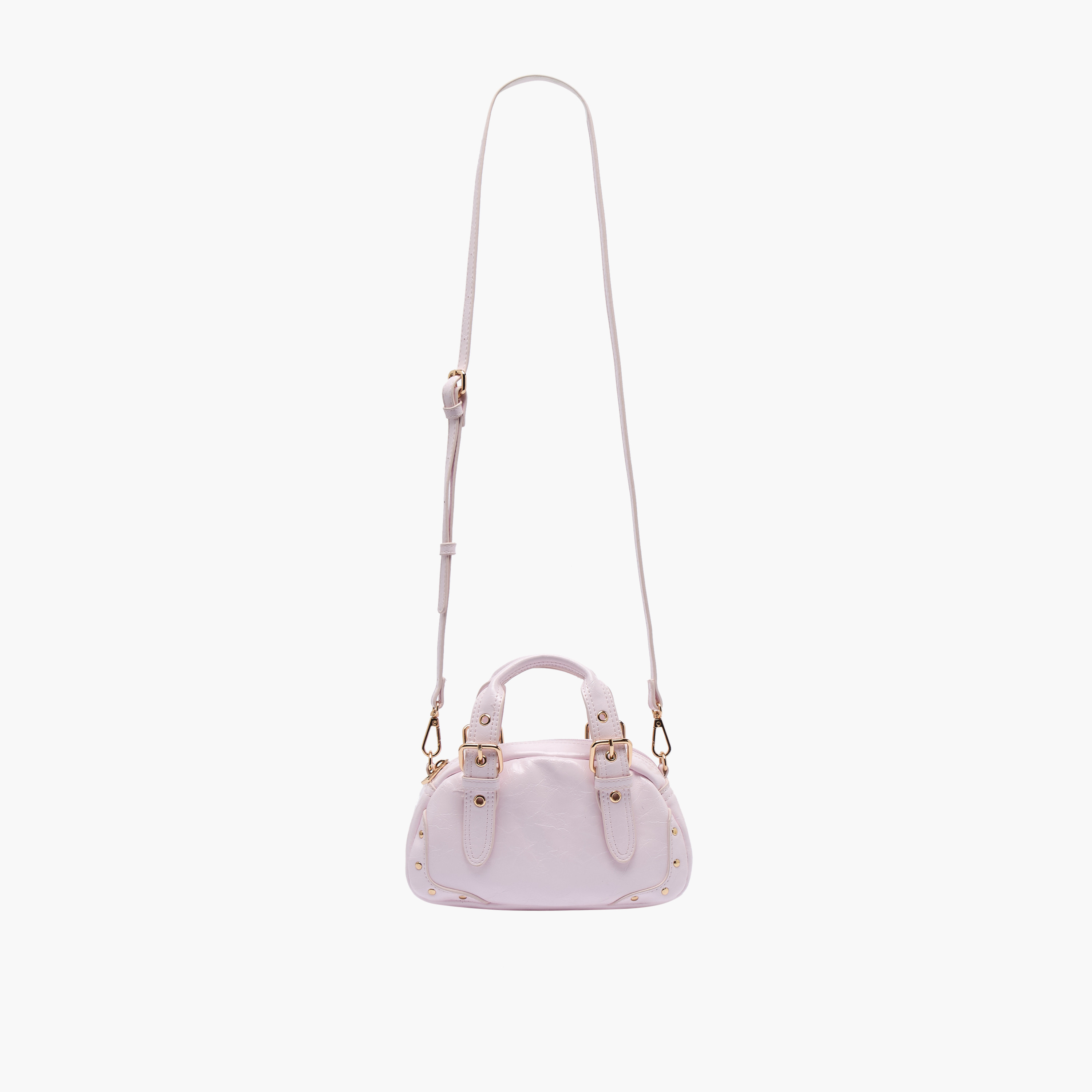 شنطة توت بتفصيلة إبزيم مع حزام قابل للفصل من فلورا بيلا-girls-accessories-bags-image-2
