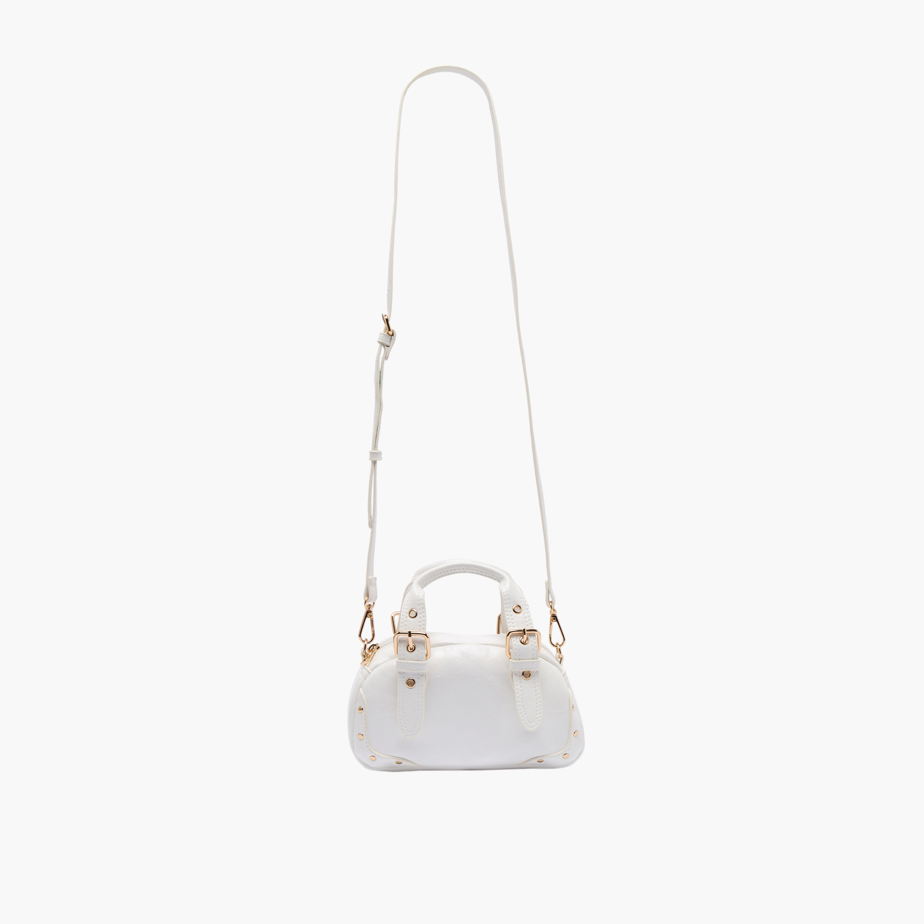 شنطة توت بتفصيلة إبزيم مع حزام قابل للفصل من فلورا بيلا-girls-accessories-bags-image-3