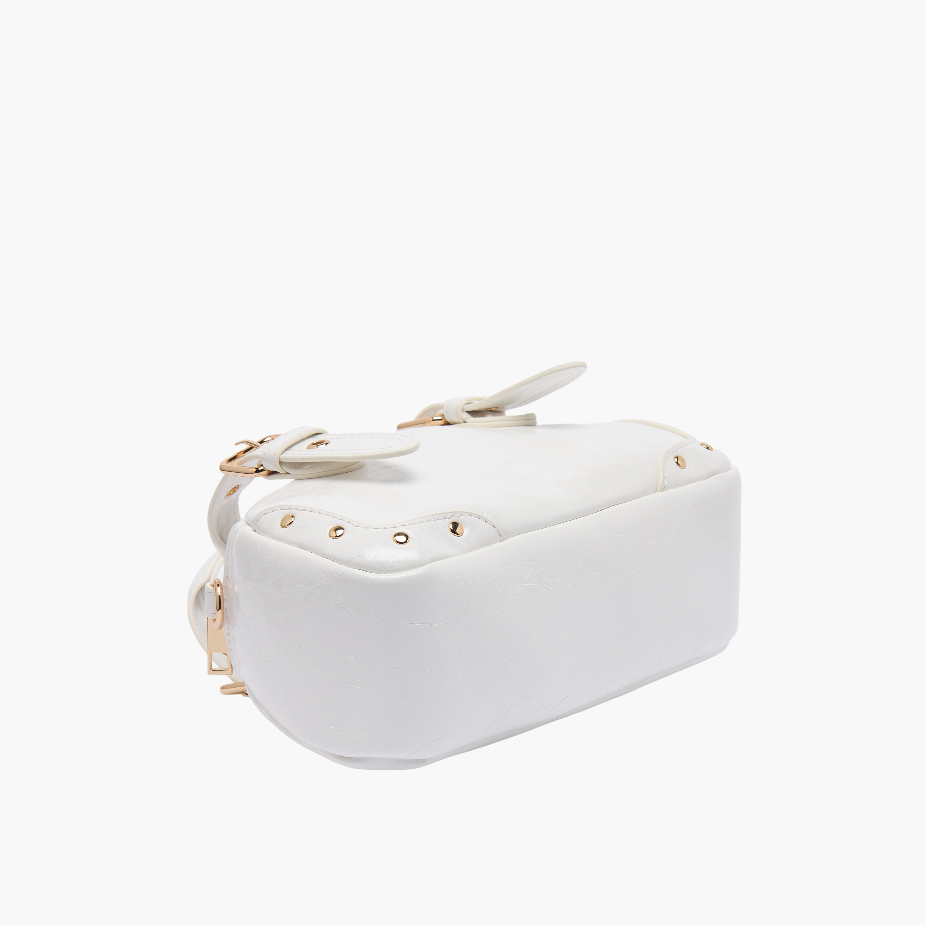شنطة توت بتفصيلة إبزيم مع حزام قابل للفصل من فلورا بيلا-girls-accessories-bags-image-7