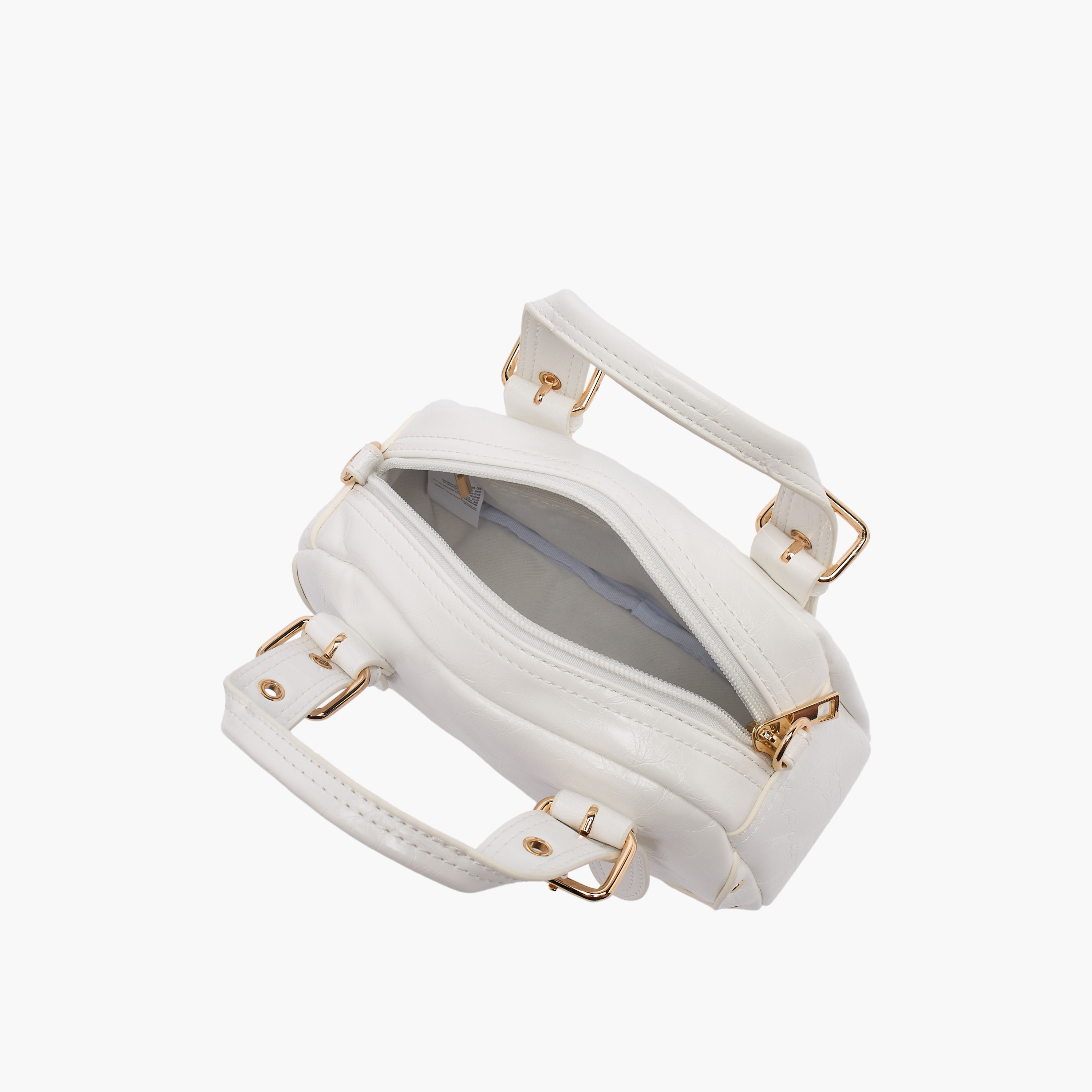 شنطة توت بتفصيلة إبزيم مع حزام قابل للفصل من فلورا بيلا-girls-accessories-bags-image-8