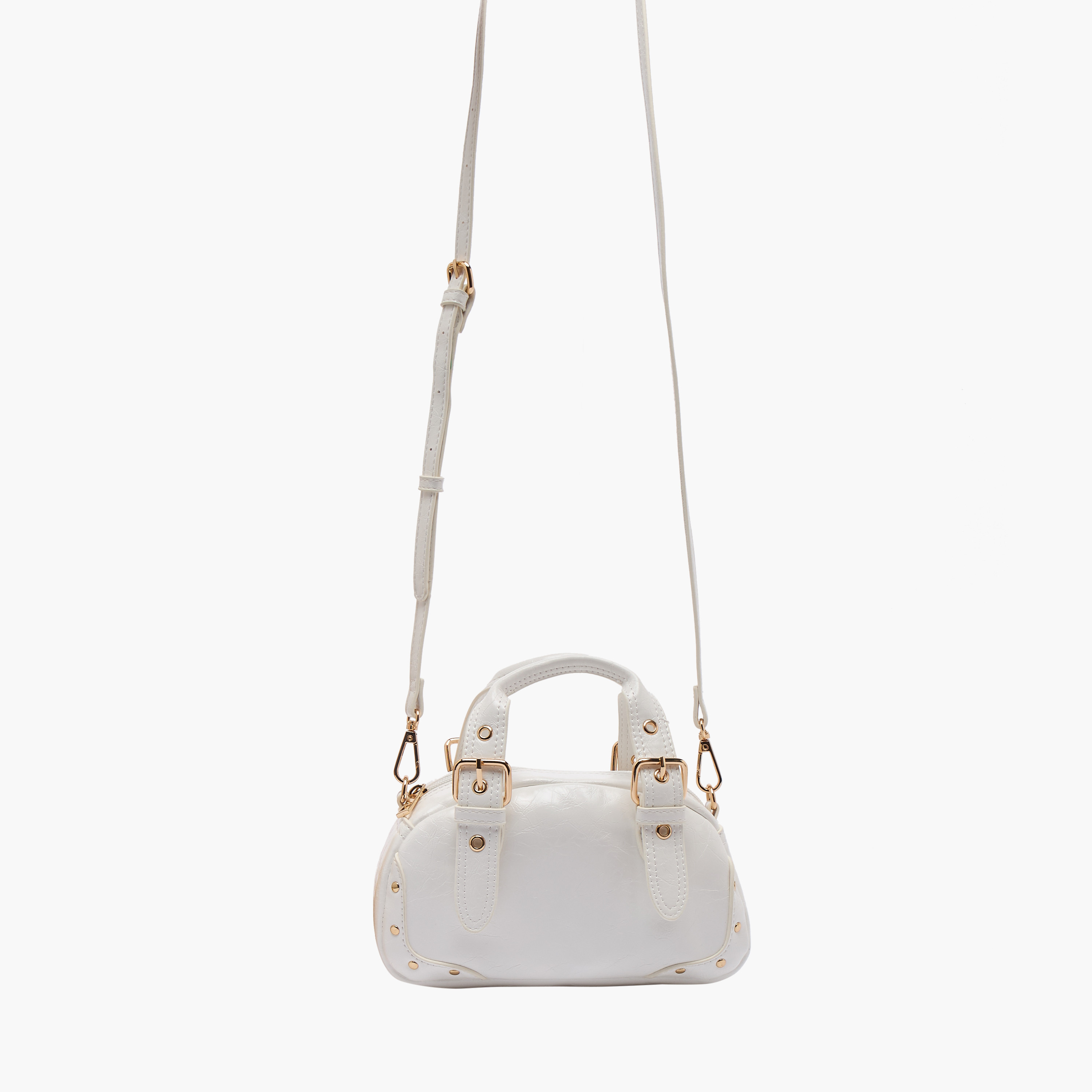 شنطة توت بتفصيلة إبزيم مع حزام قابل للفصل من فلورا بيلا-girls-accessories-bags-image-9