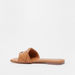Haadana Weave Textured Slip-On Sandals-Women%27s Flat Sandals-thumbnail-2