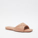 Haadana Quilted Open Toe Slide Sandals-Women%27s Flat Sandals-thumbnailMobile-1