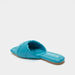 Haadana Quilted Open Toe Slide Sandals-Women%27s Flat Sandals-thumbnail-2