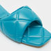 Haadana Quilted Open Toe Slide Sandals-Women%27s Flat Sandals-thumbnailMobile-3