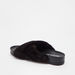Haadana Textured Cross Strap Slip-on Slide Sandals-Women%27s Flat Sandals-thumbnail-2