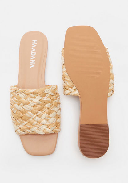 Haadana Open Toe Slide Sandals