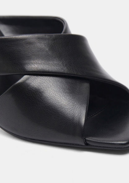 Haadana Solid Cross Strap Sandals with Stiletto Heels-Women%27s Heel Sandals-image-3