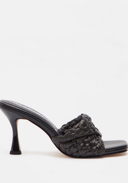 Haadana Open Toe Slip-On Sandals with Stilettos Heels-Women%27s Heel Sandals-image-0
