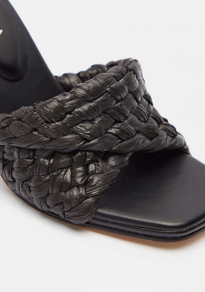 Haadana Open Toe Slip-On Sandals with Stilettos Heels-Women%27s Heel Sandals-image-2