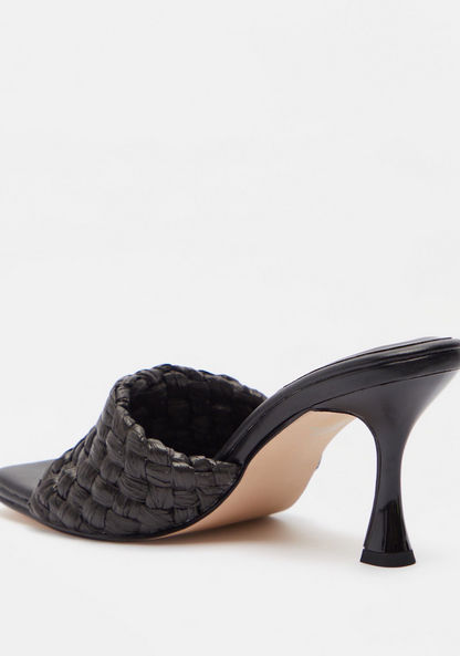 Haadana Open Toe Slip-On Sandals with Stilettos Heels-Women%27s Heel Sandals-image-3