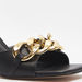 Haadana Chunky Chain Accented Slip-On Sandals with Stiletto Heels-Women%27s Heel Sandals-thumbnailMobile-3