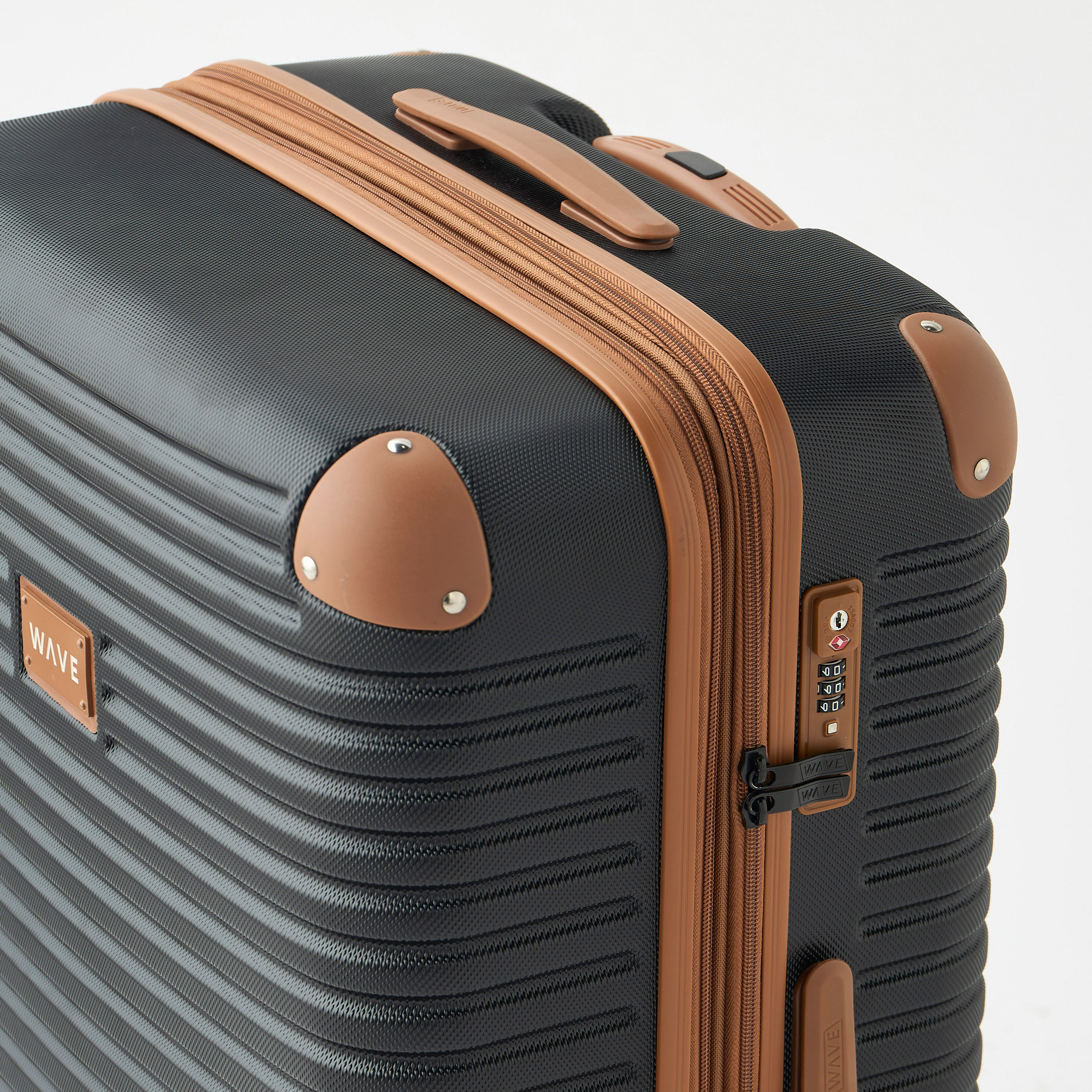 WAVE Textured Hardcase Trolley Bag with Retractable Handle - Set of 3-travel-luggagesandbags-luggage-image-6