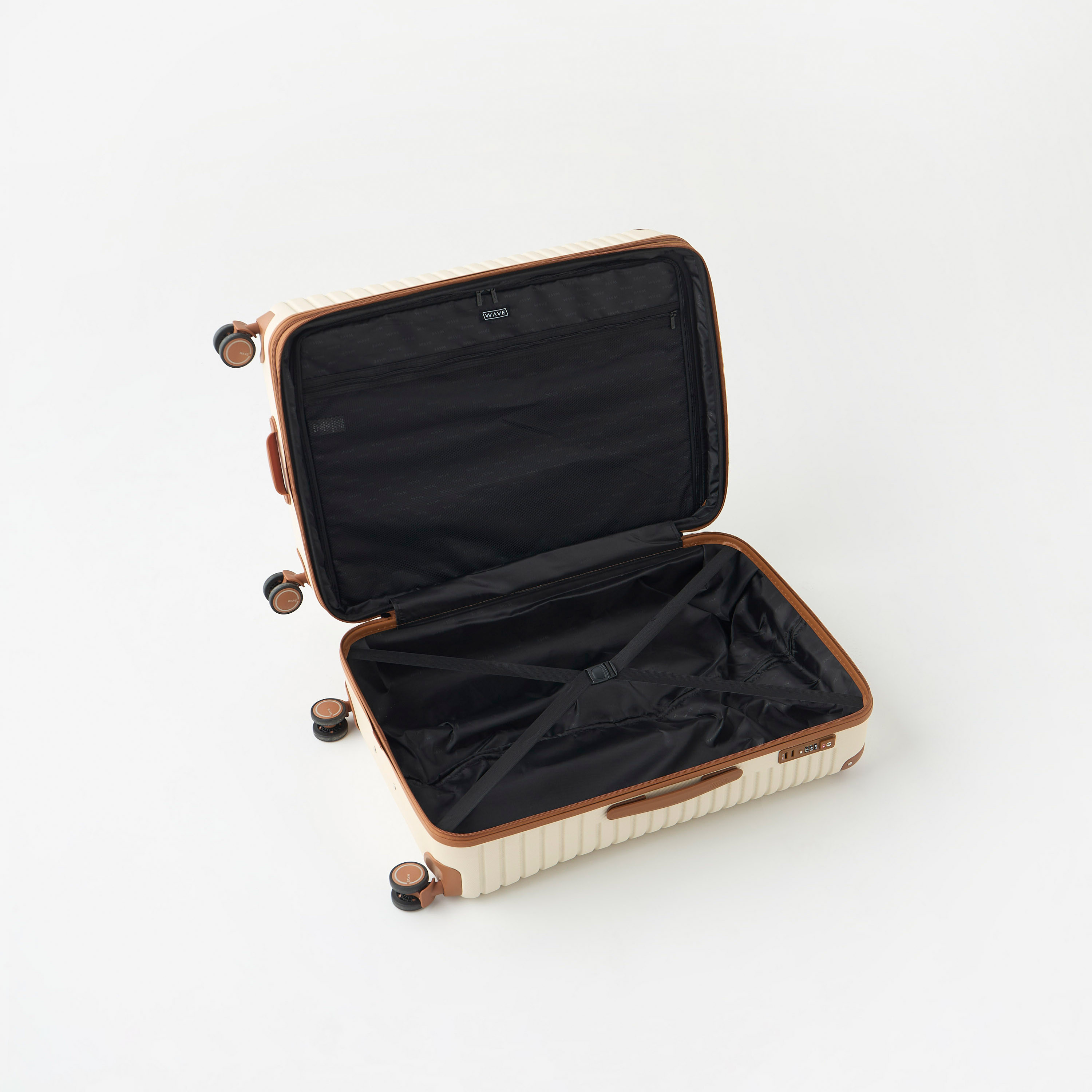 WAVE Textured Hardcase Trolley Bag with Retractable Handle - Set of 3-travel-luggagesandbags-luggage-image-8