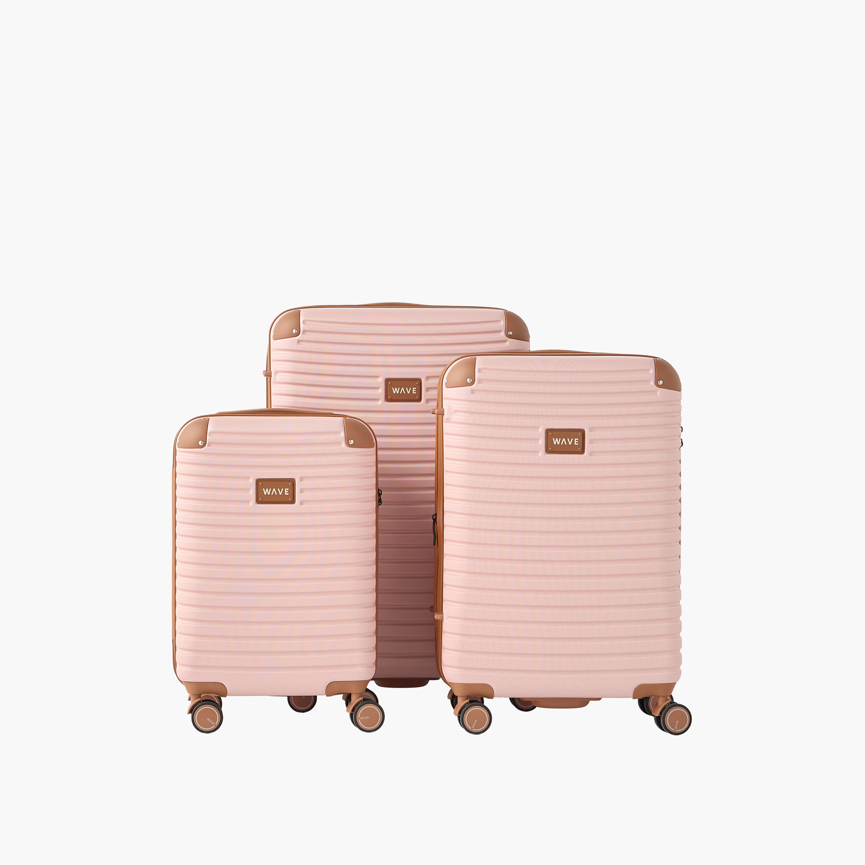 WAVE Textured Hardcase Trolley Bag with Retractable Handle - Set of 3-travel-luggagesandbags-luggage-image-8