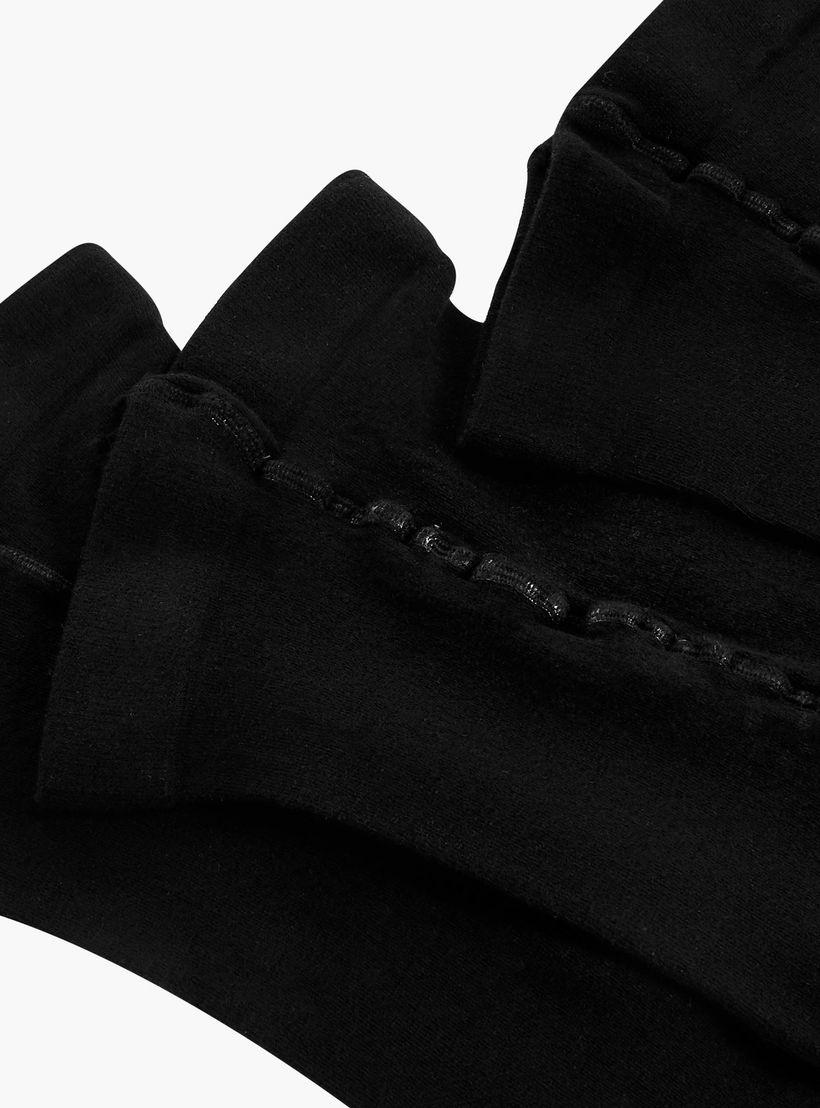 كولون مغلق القدمين سادة من جونيورز - طقم من 3 قطع-girls-accessories-socks-image-10