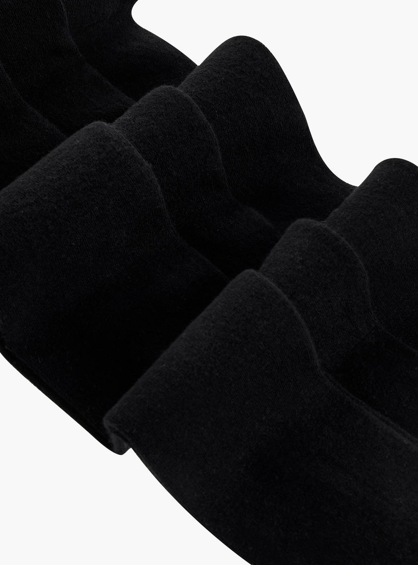 كولون مغلق القدمين سادة من جونيورز - طقم من 3 قطع-girls-accessories-socks-image-9