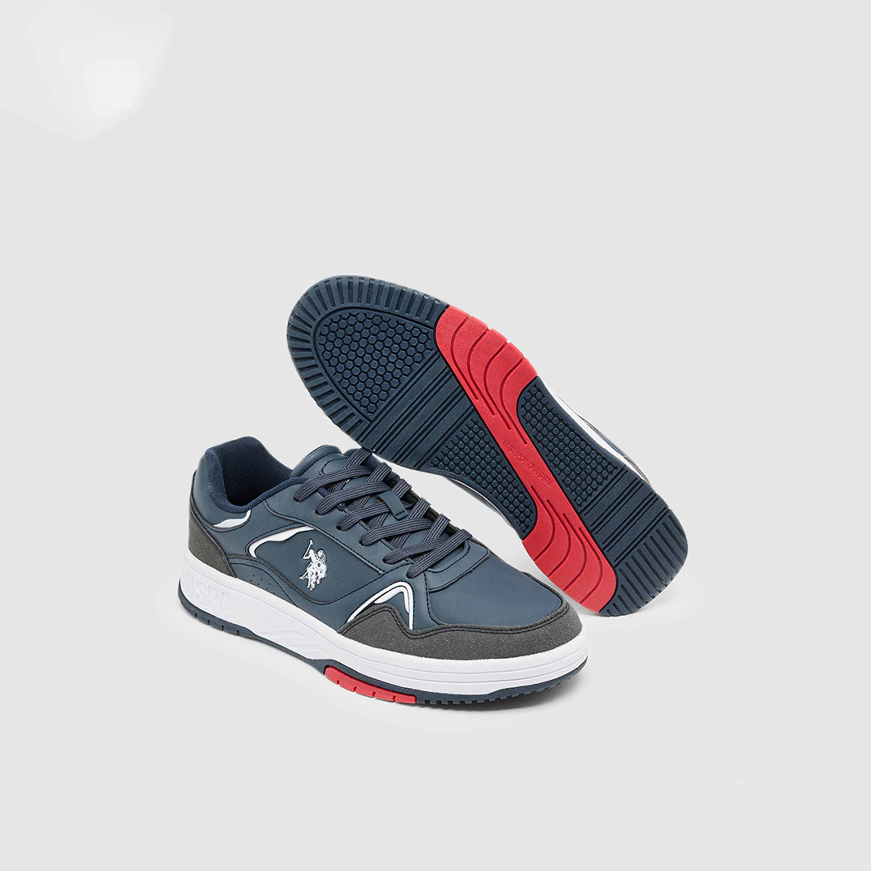 Us Polo Men's Lace-Up Low Ankle Sneakers | WIZARD-GLB-MEN-men-shoes-sneakers-image-2