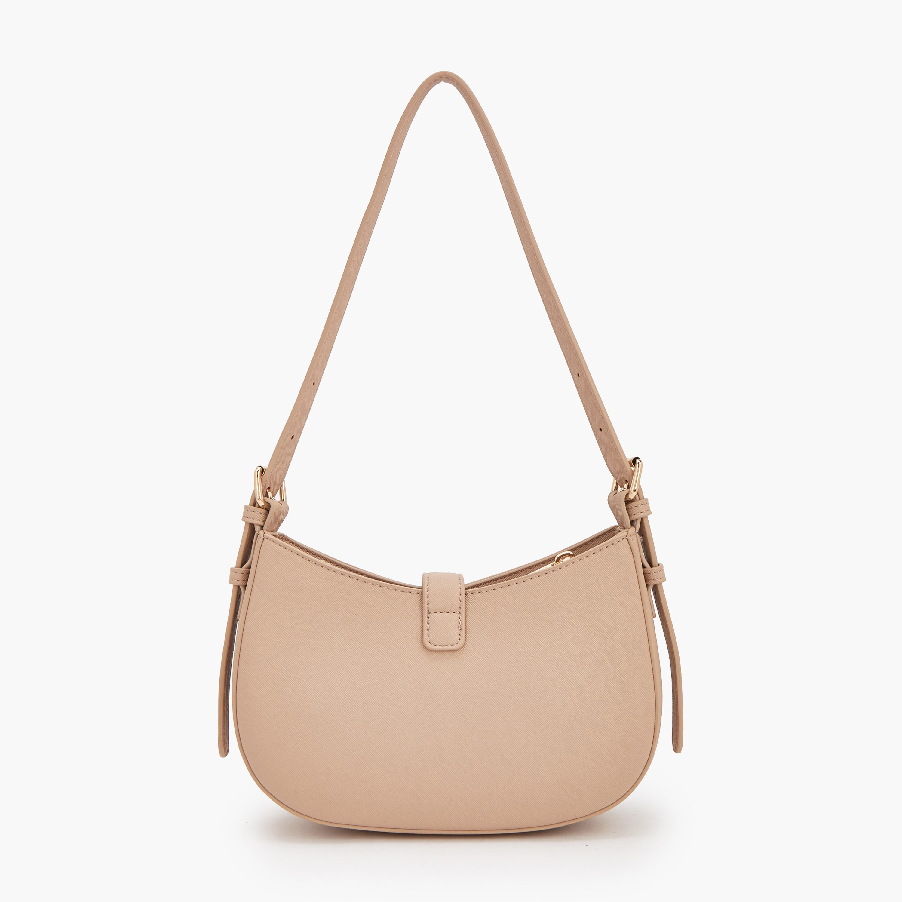 شنطة كتف سادة بسحاب إغلاق من فلورا بيلا-women-bagsandwallets-handbags-image-4