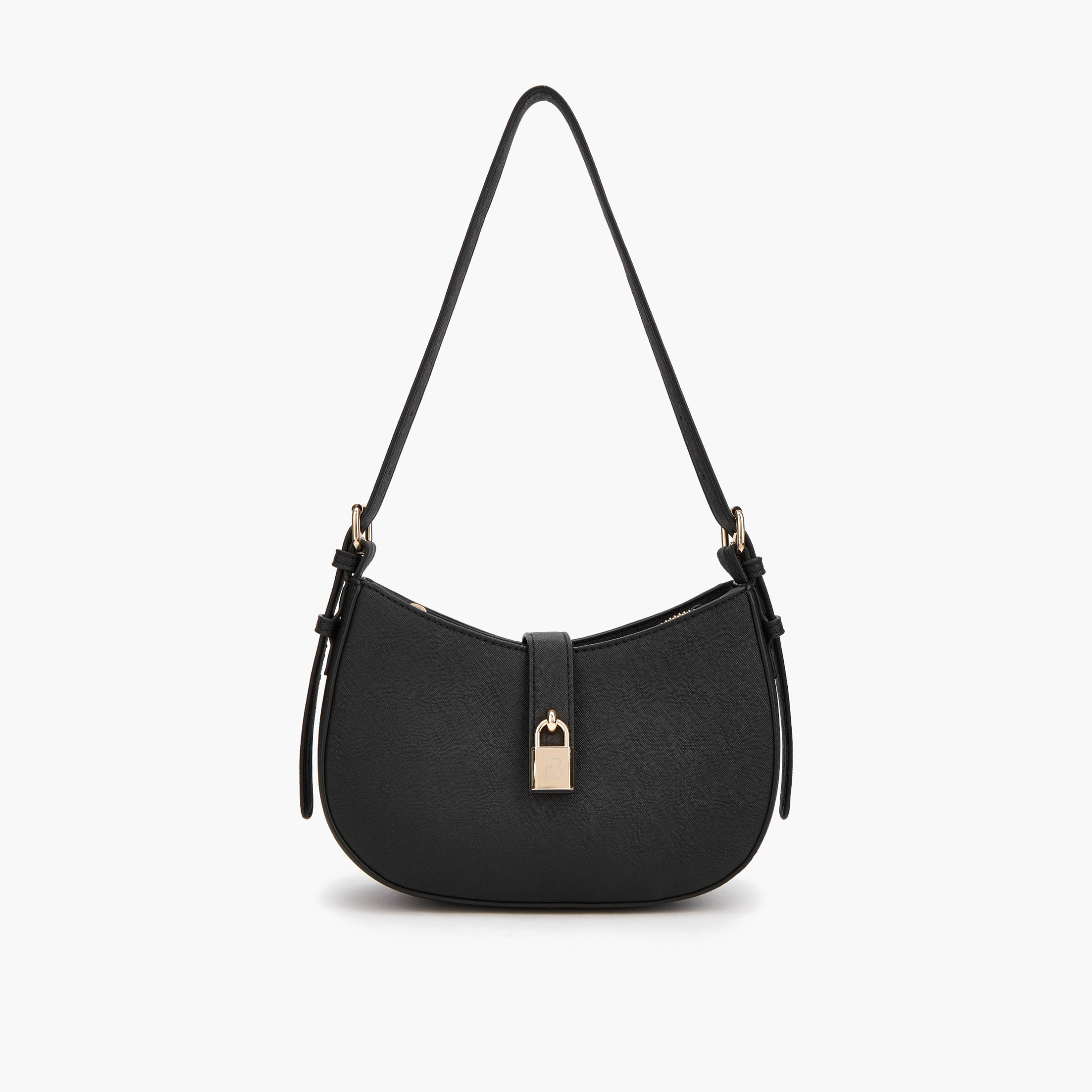 شنطة كتف سادة بسحاب إغلاق من فلورا بيلا-women-bagsandwallets-handbags-image-1