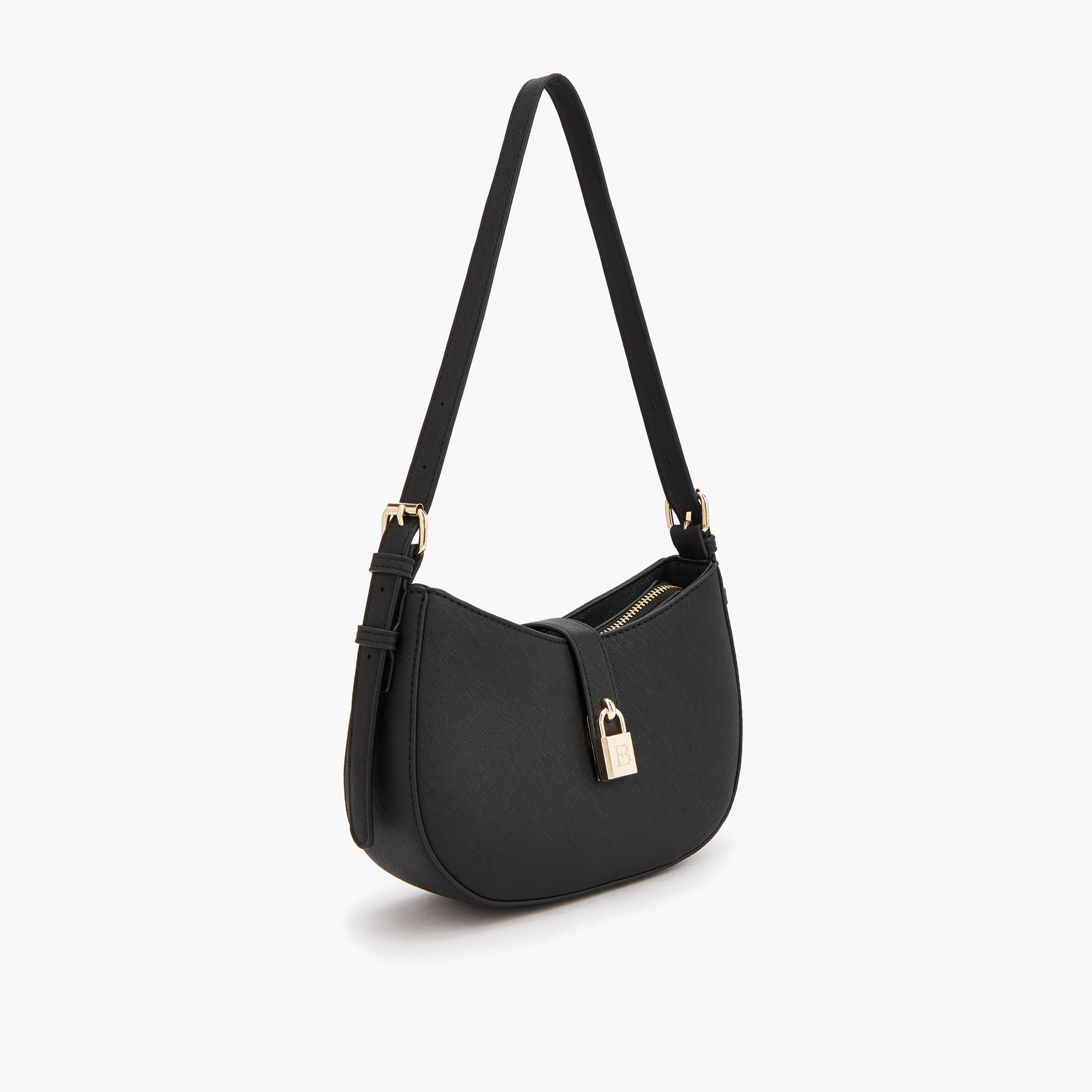 شنطة كتف سادة بسحاب إغلاق من فلورا بيلا-women-bagsandwallets-handbags-image-2