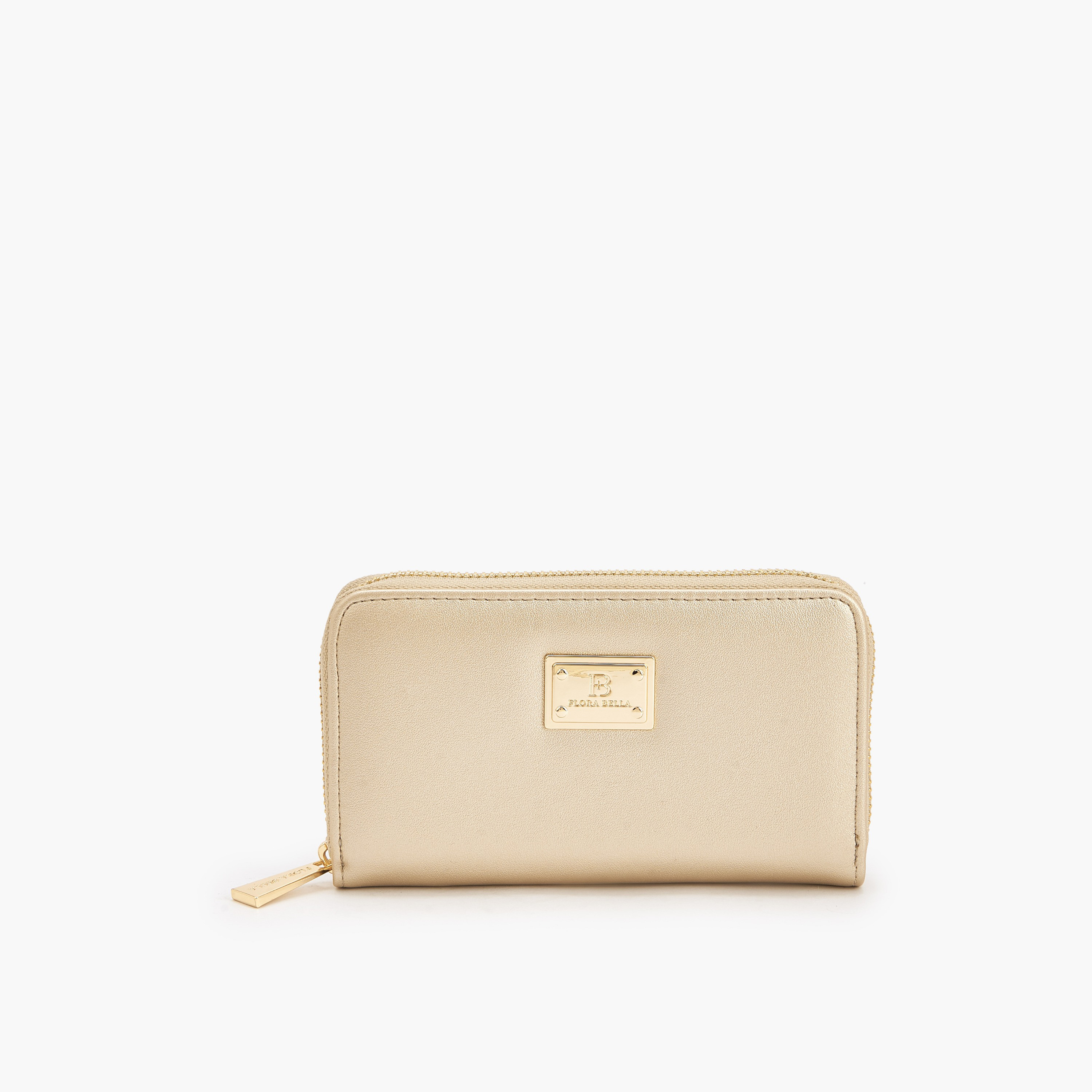 محفظة بزينة شعار وسحاب من فلورا بيلا-women-bagsandwallets-wallets-image-1