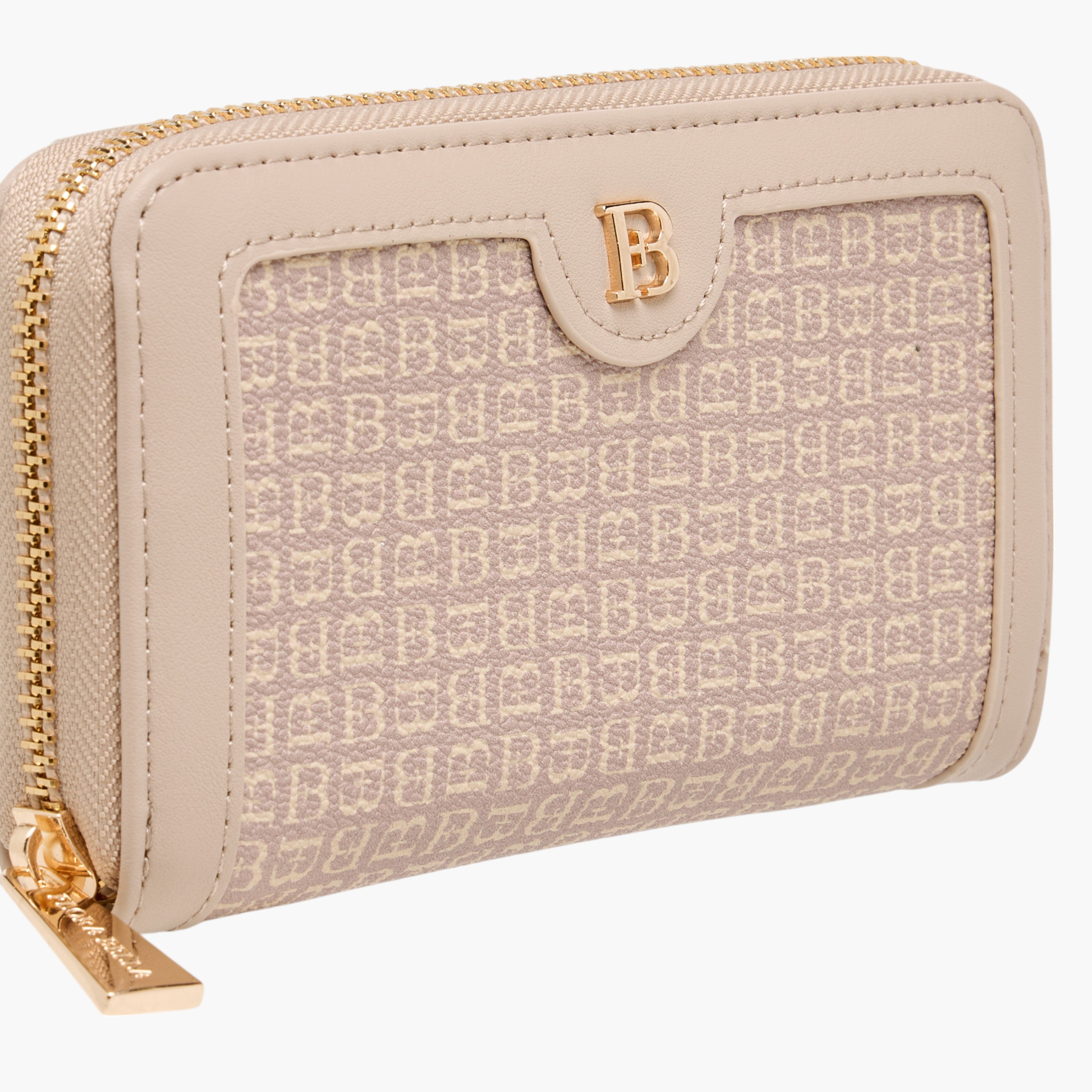 Flora Bella Monogram Print Wallet with Zip Closure-women-bagsandwallets-wallets-image-3
