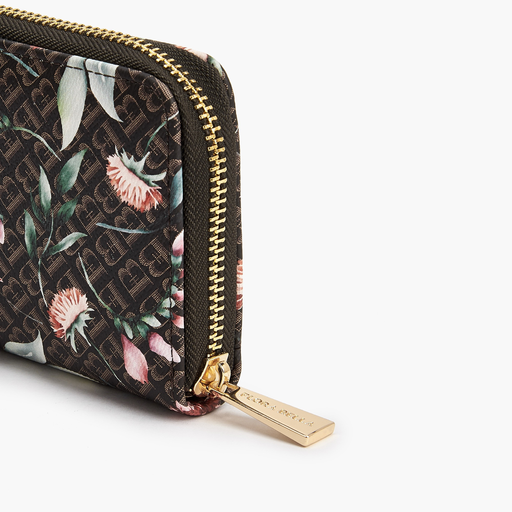 Flora Bella Floral Monogram Print Zip-Around Wallet-women-bagsandwallets-wallets-image-4