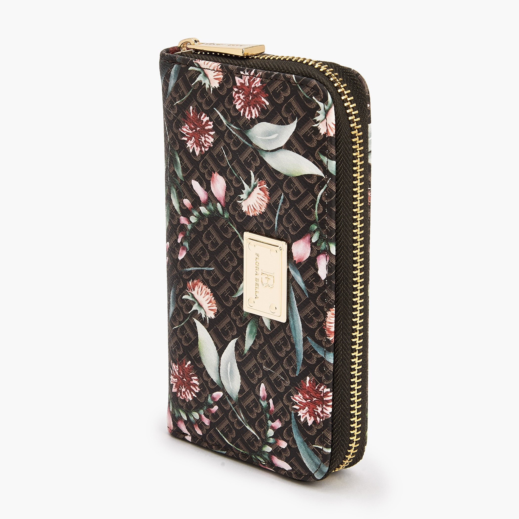 Flora Bella Floral Monogram Print Zip-Around Wallet-women-bagsandwallets-wallets-image-6