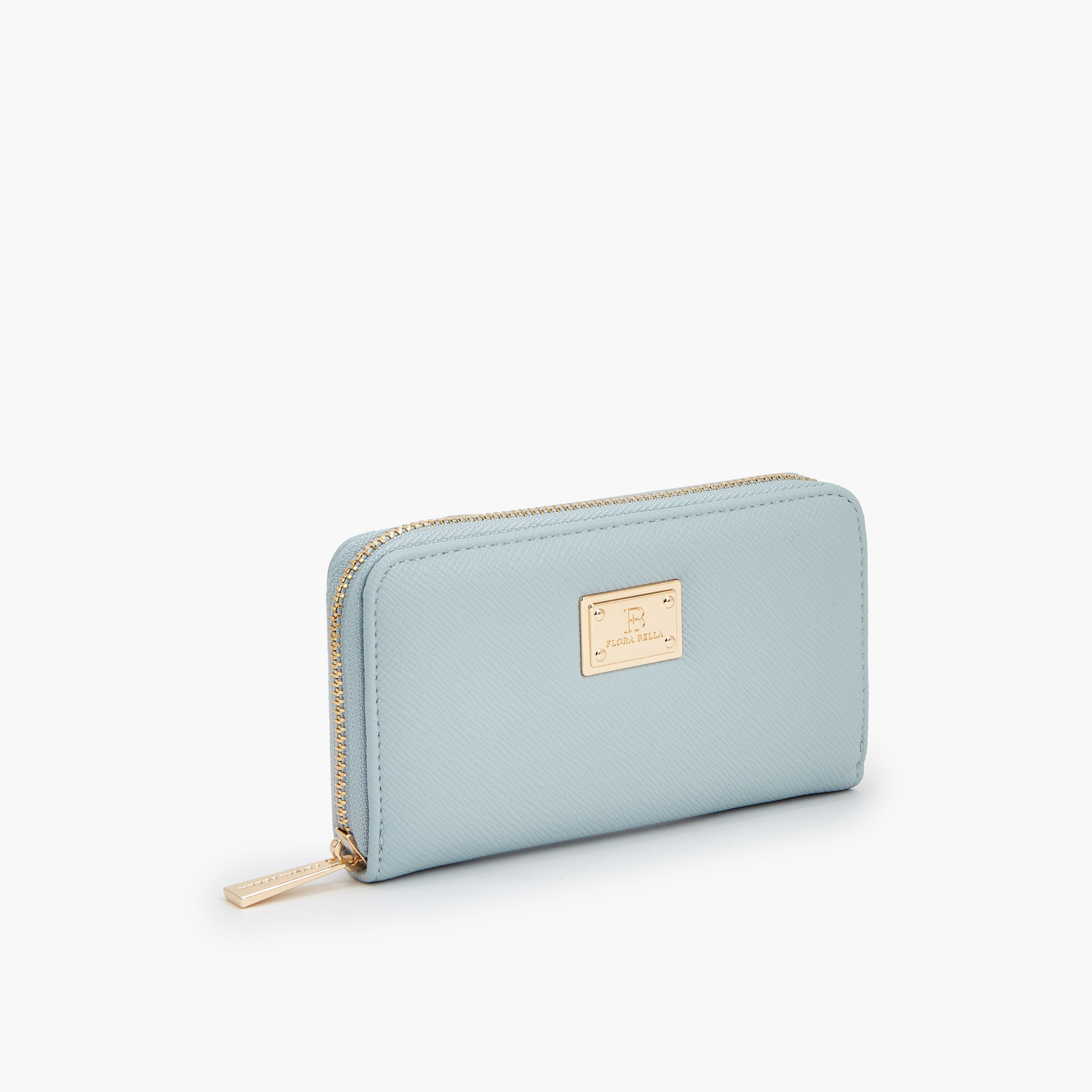 Flora Bella Textured Wallet with Zip Closure-women-bagsandwallets-wallets-image-2