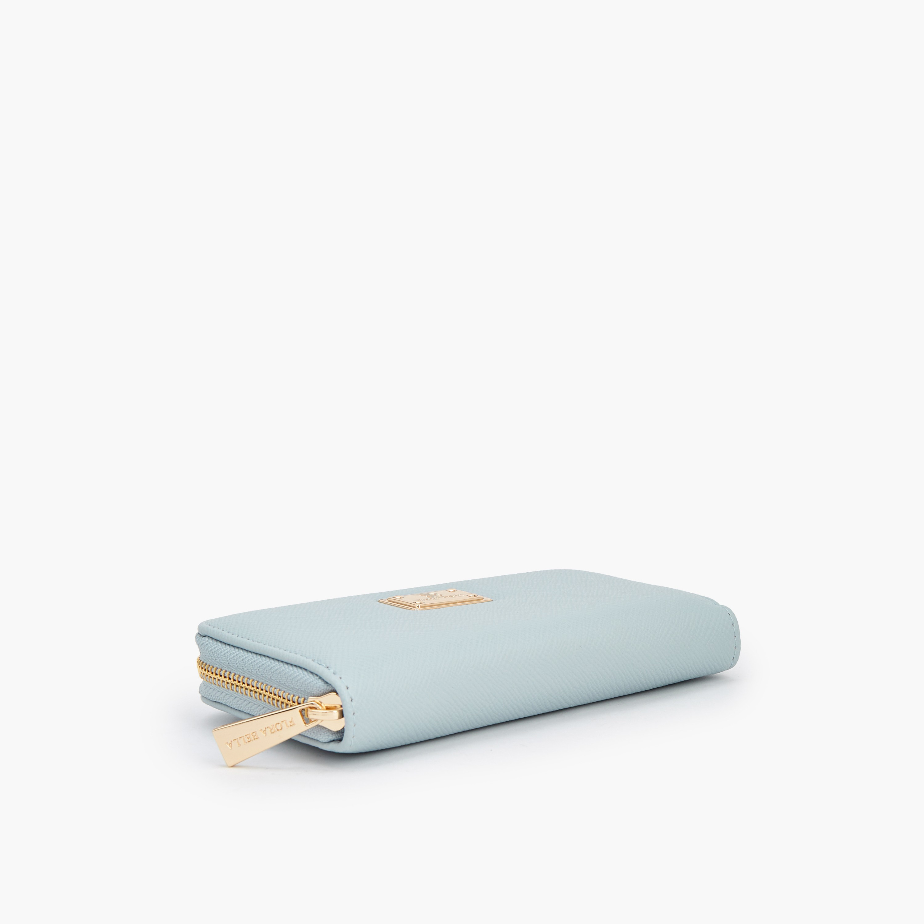 Flora Bella Textured Wallet with Zip Closure-women-bagsandwallets-wallets-image-5
