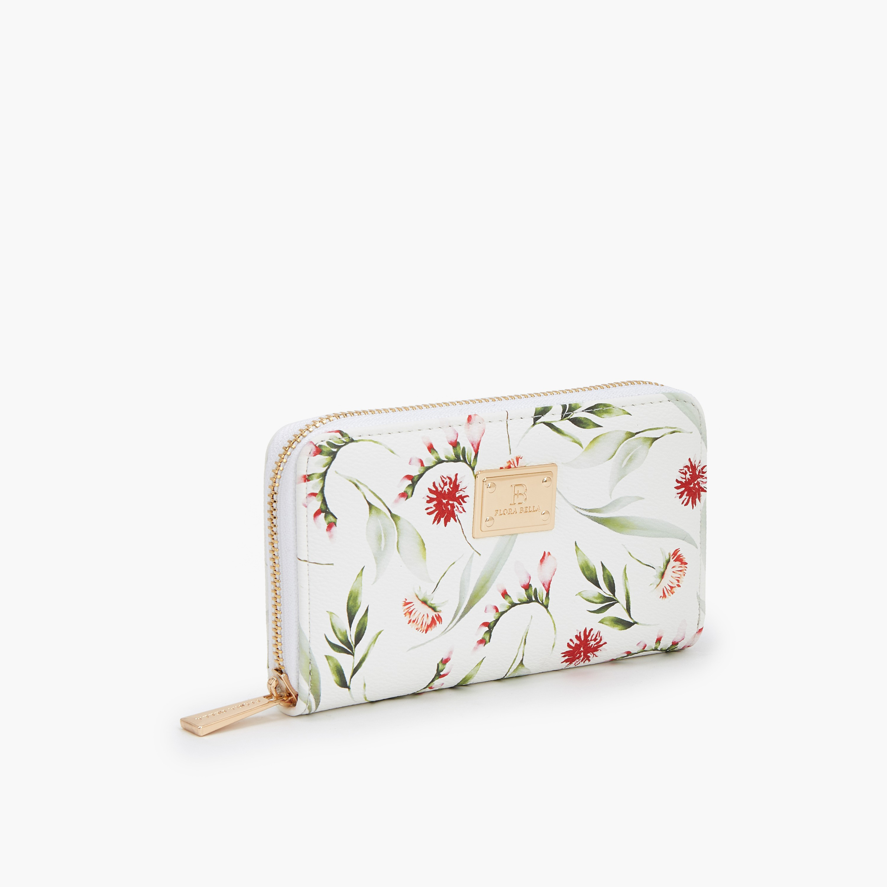 محفظة بطبعات وسحاب إغلاق من فلورا بيلا-women-bagsandwallets-wallets-image-2