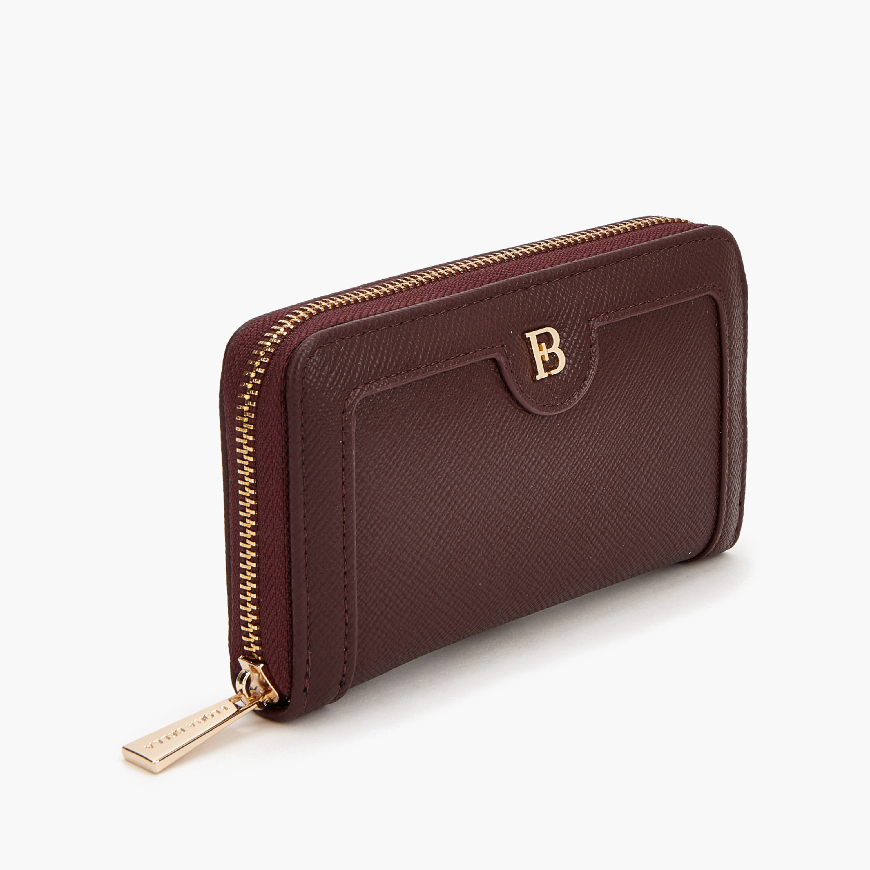 محفظة بارزة الملمس بسحاب من فلورا بيلا-women-bagsandwallets-wallets-image-3