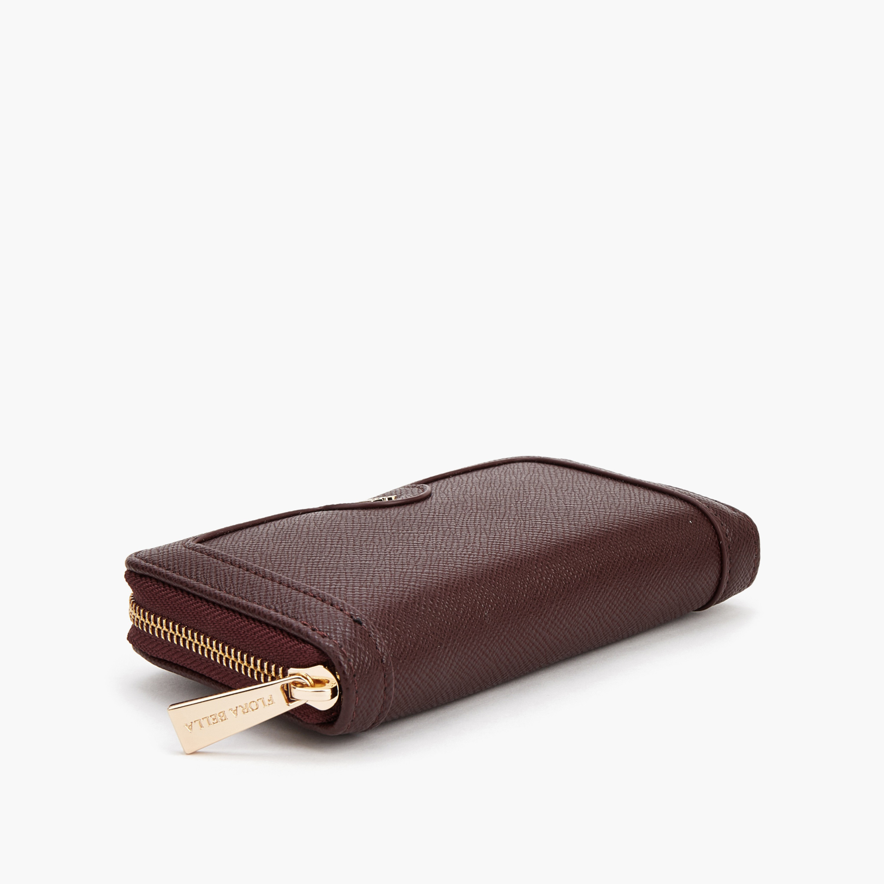 محفظة بارزة الملمس بسحاب من فلورا بيلا-women-bagsandwallets-wallets-image-4