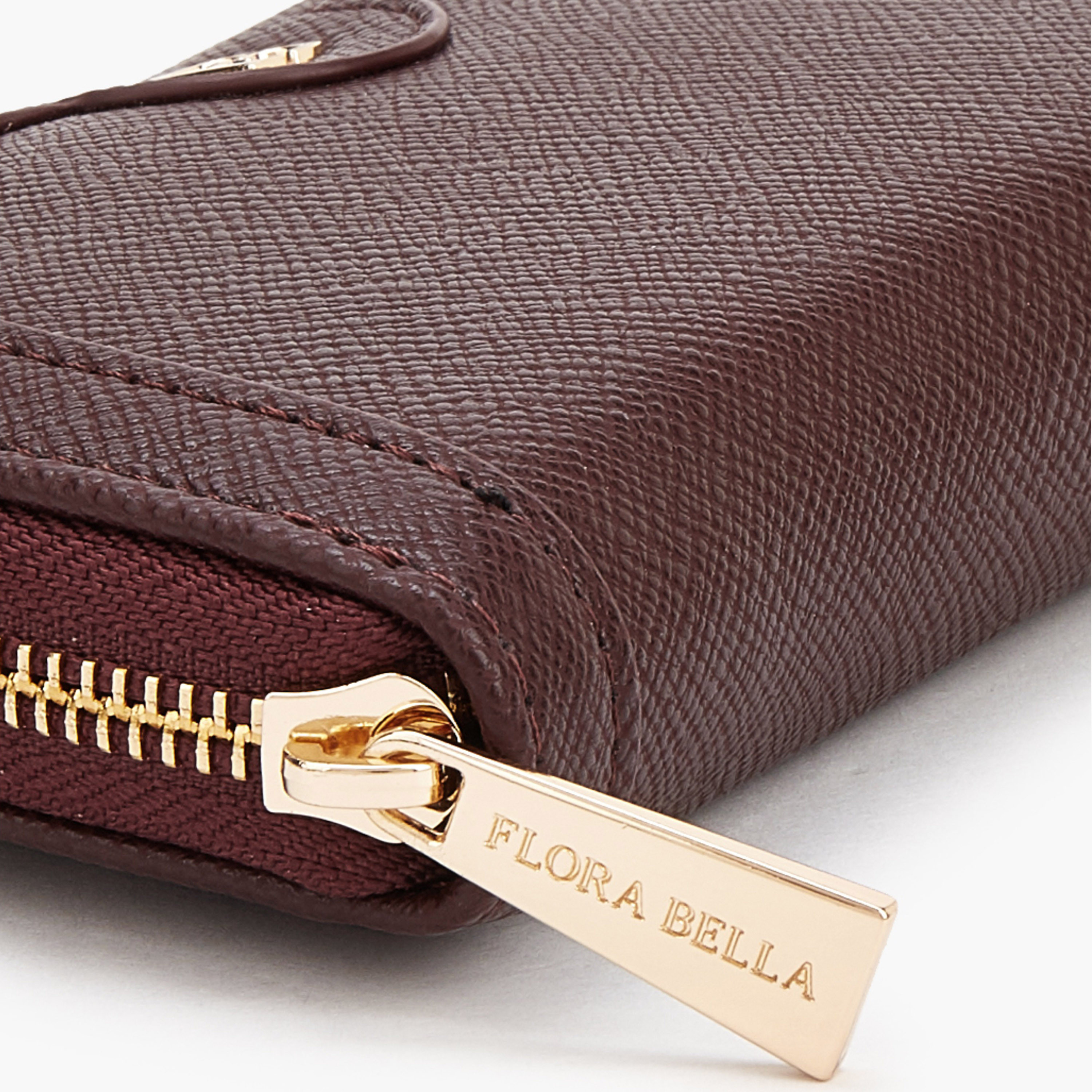محفظة بارزة الملمس بسحاب من فلورا بيلا-women-bagsandwallets-wallets-image-5