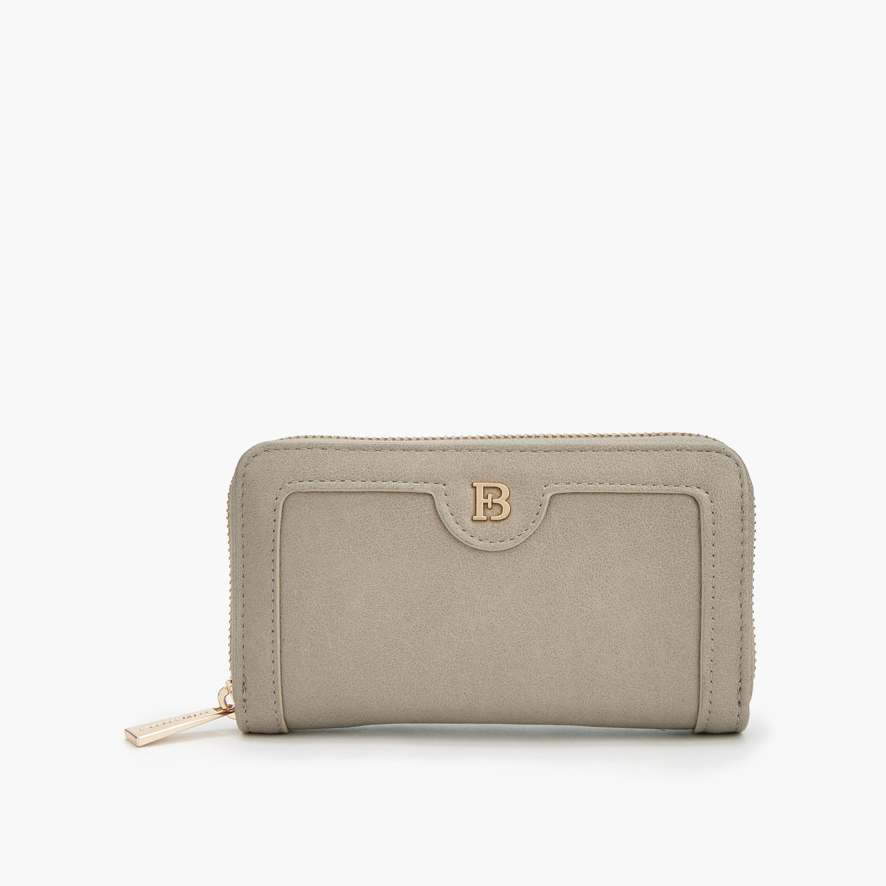 محفظة بارزة الملمس بسحاب من فلورا بيلا-women-bagsandwallets-wallets-image-1