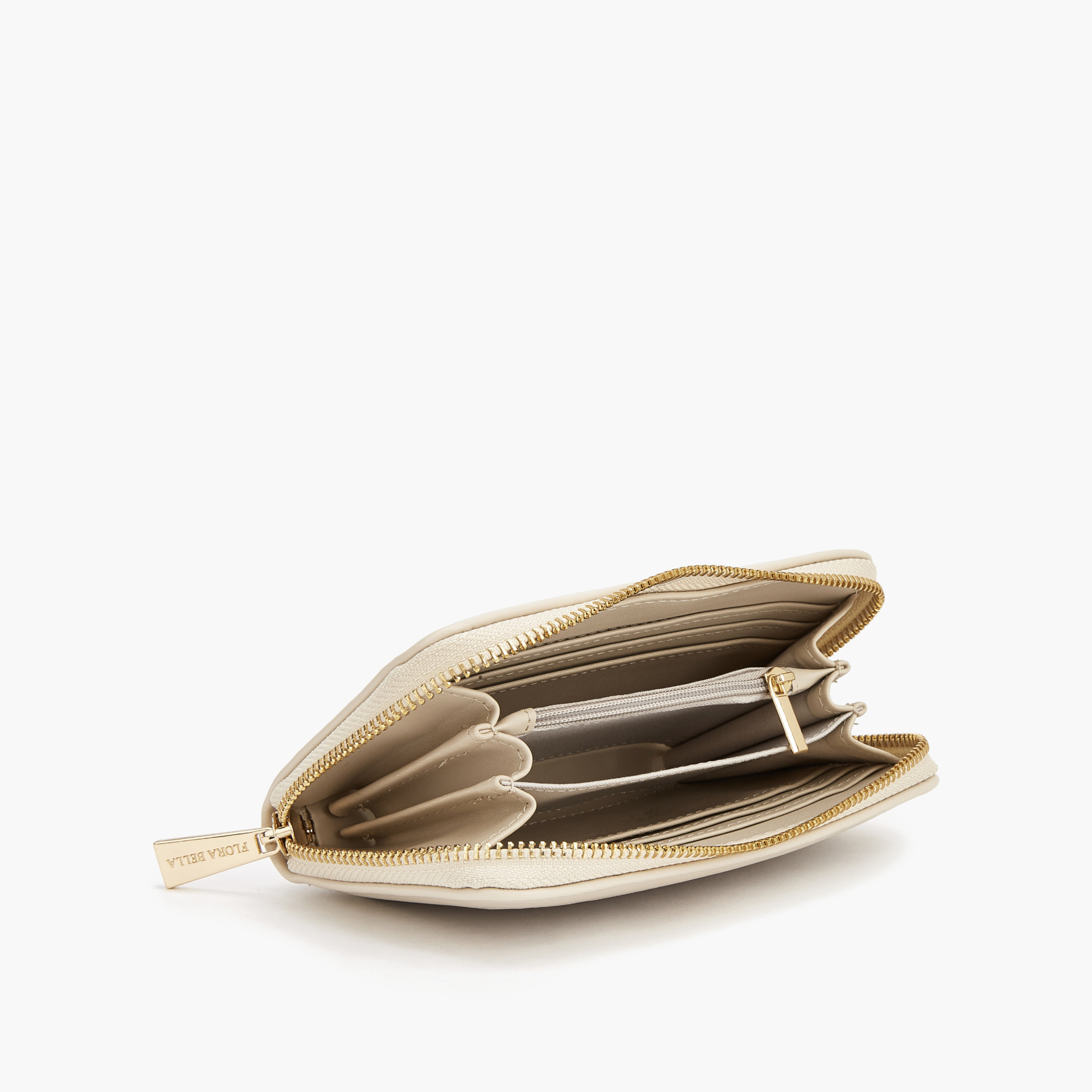 محفظة بسحاب وطبعات مونوجرام من فلورا بيلا-women-bagsandwallets-wallets-image-6