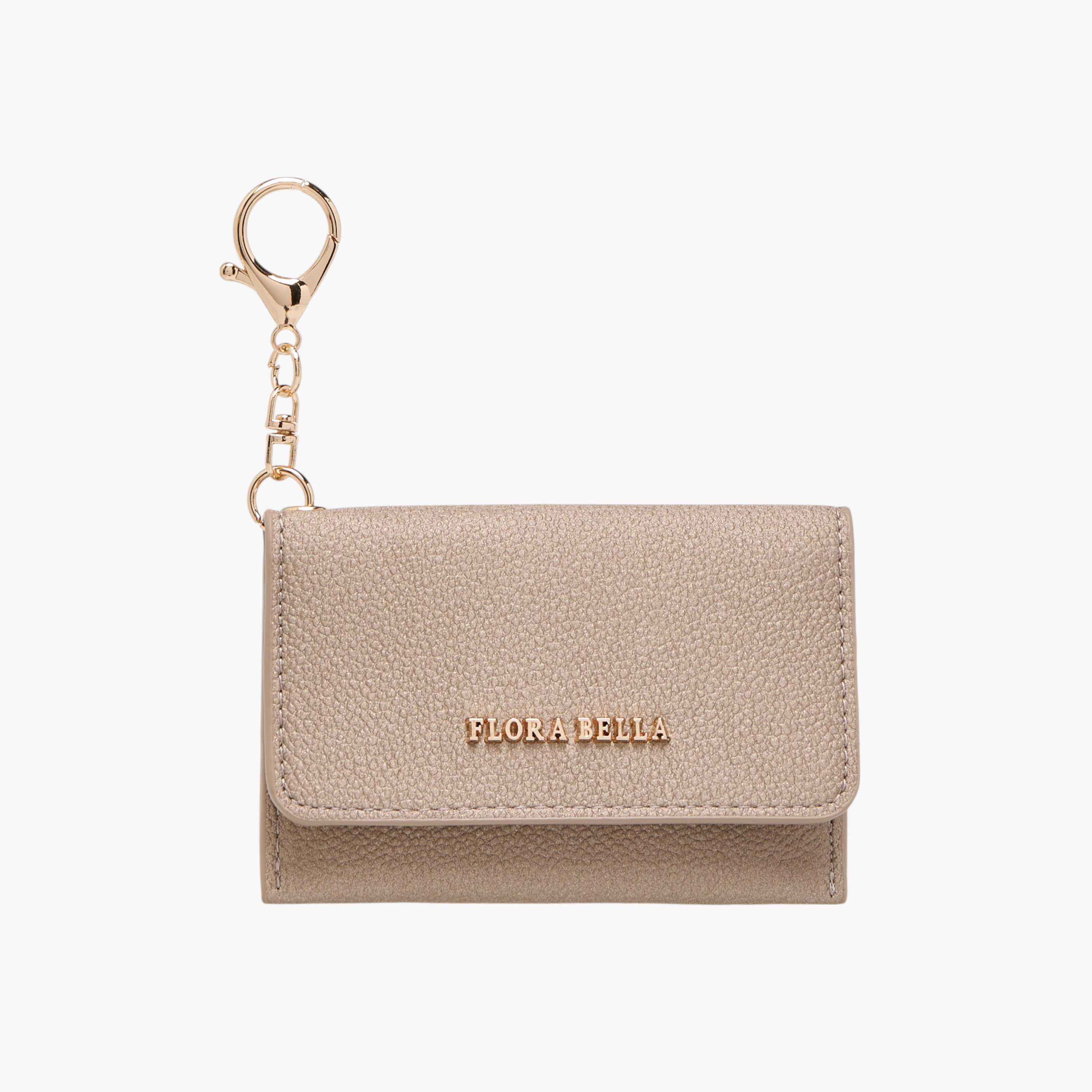 حامل بطاقات سادة بزر إغلاق من فلورا بيلا-women-bagsandwallets-wallets-image-1