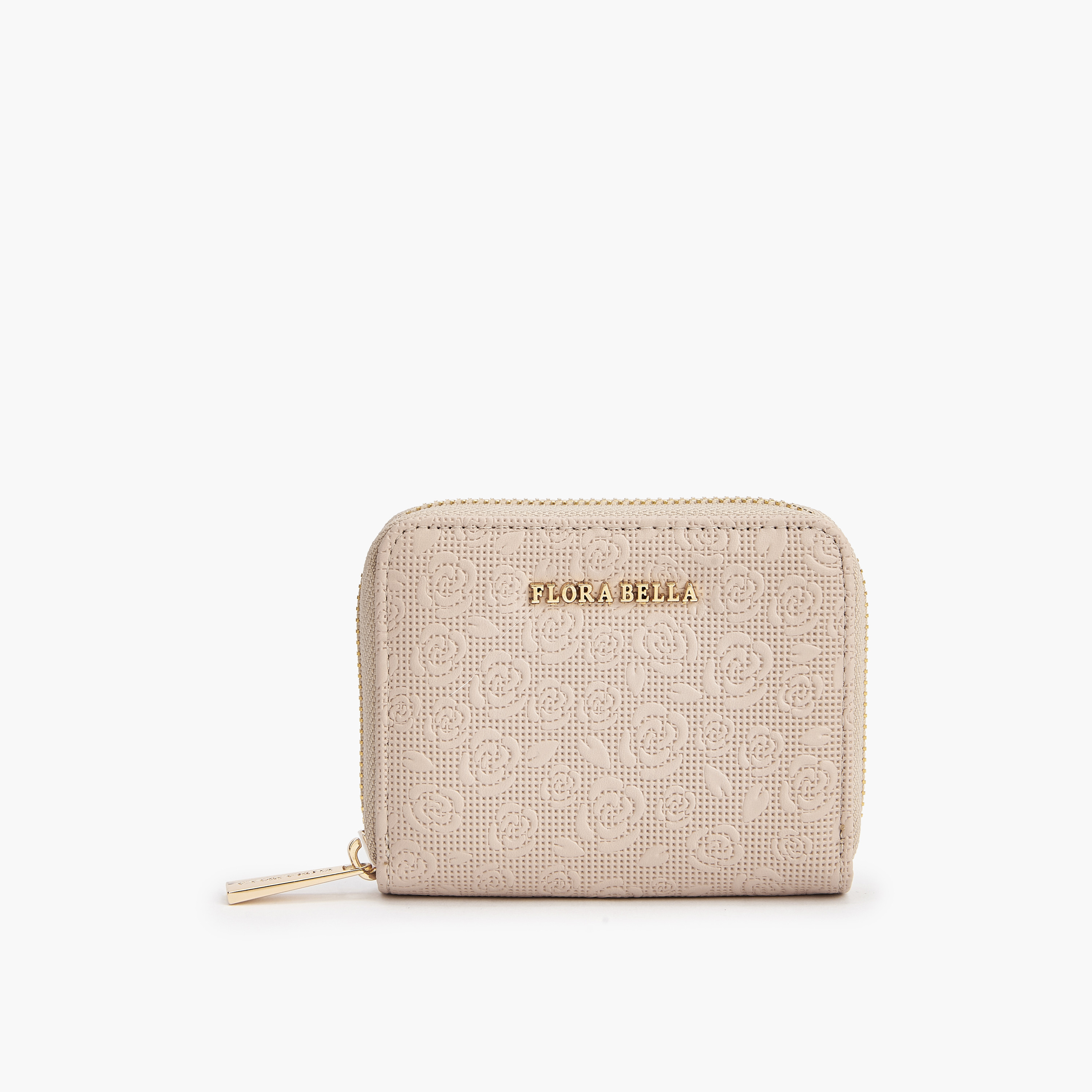 Flora Bella Floral Textured Zip-Around Wallet-women-bagsandwallets-wallets-image-1