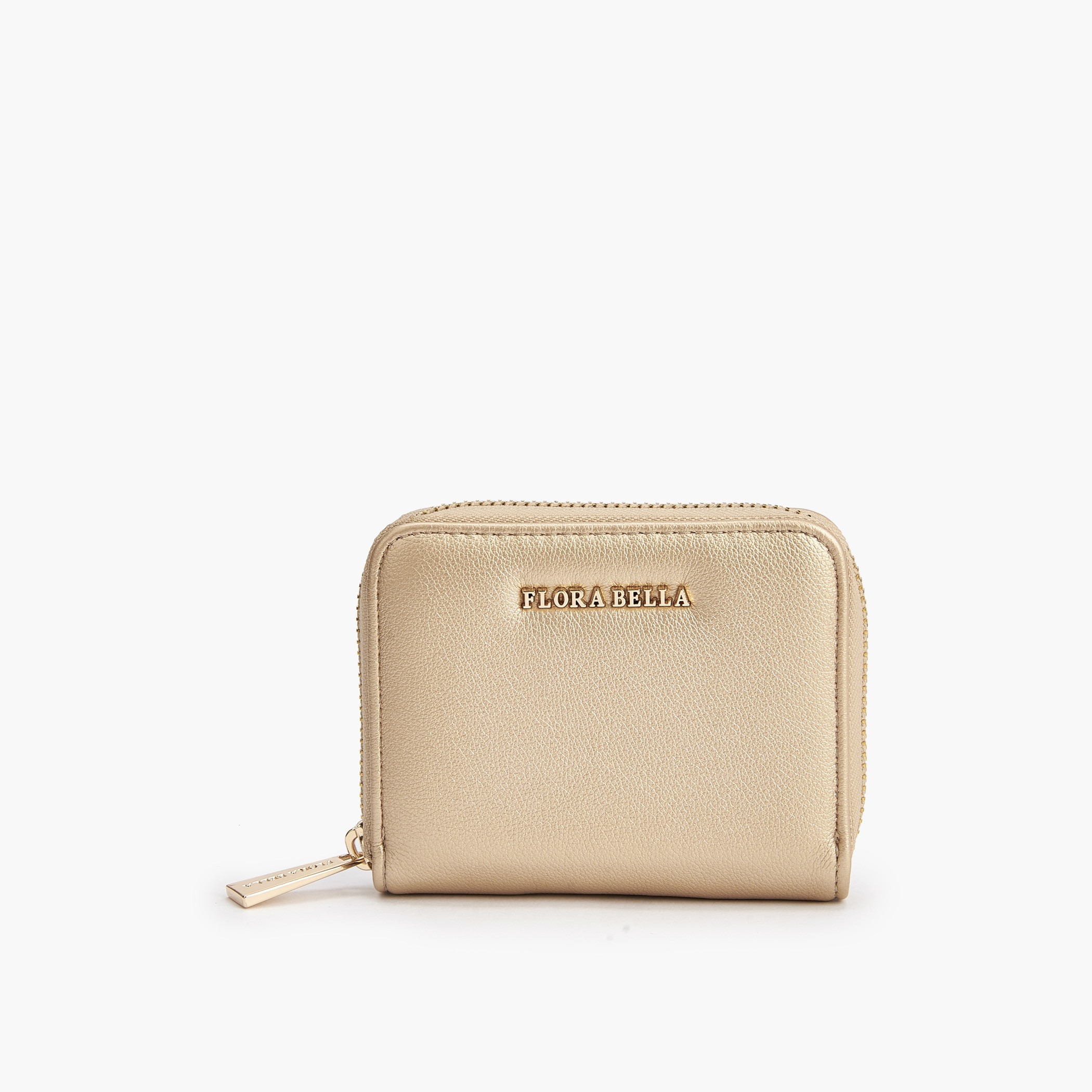 محفظة بارزة الملمس بسحاب من فلورا بيلا-women-bagsandwallets-wallets-image-1