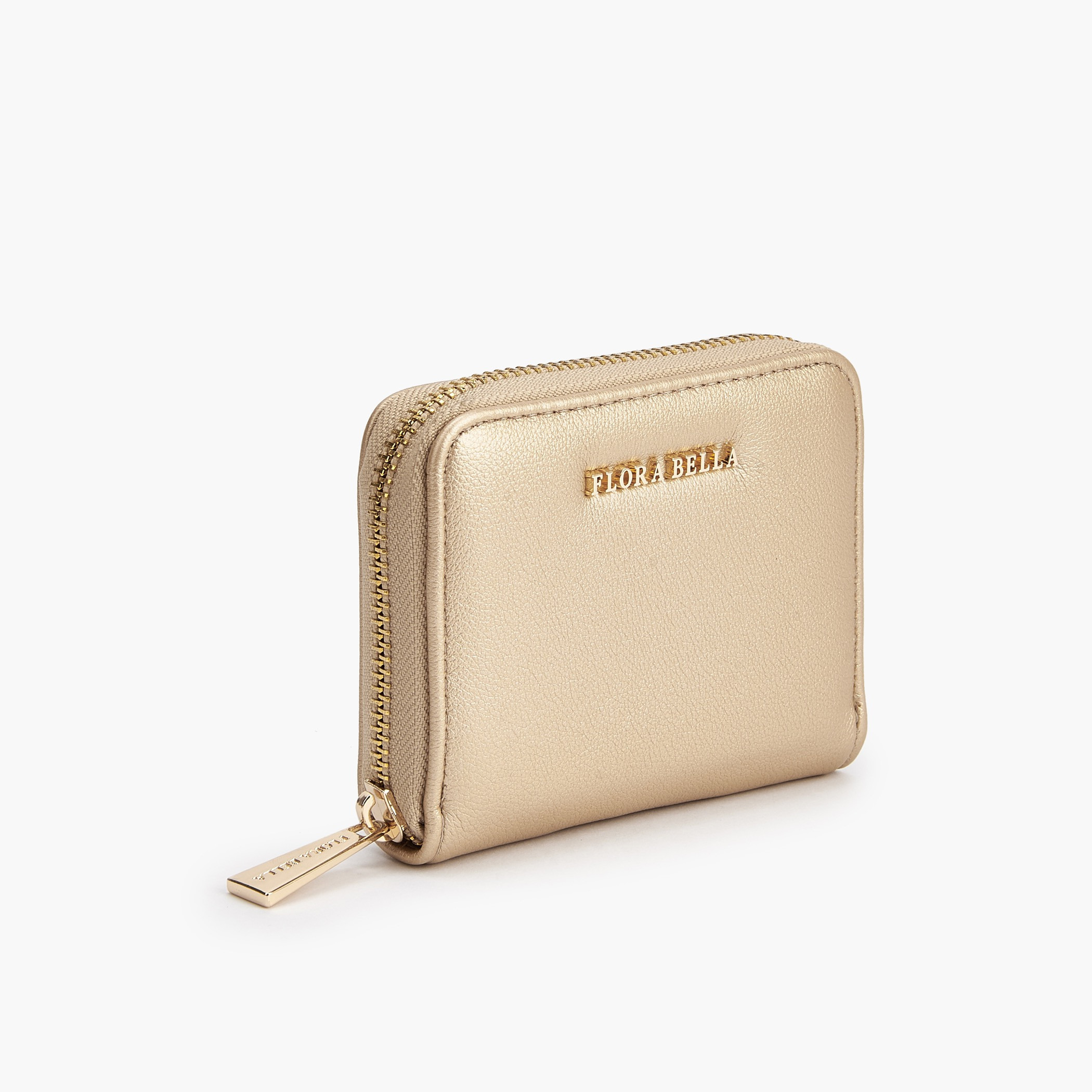 محفظة بارزة الملمس بسحاب من فلورا بيلا-women-bagsandwallets-wallets-image-2