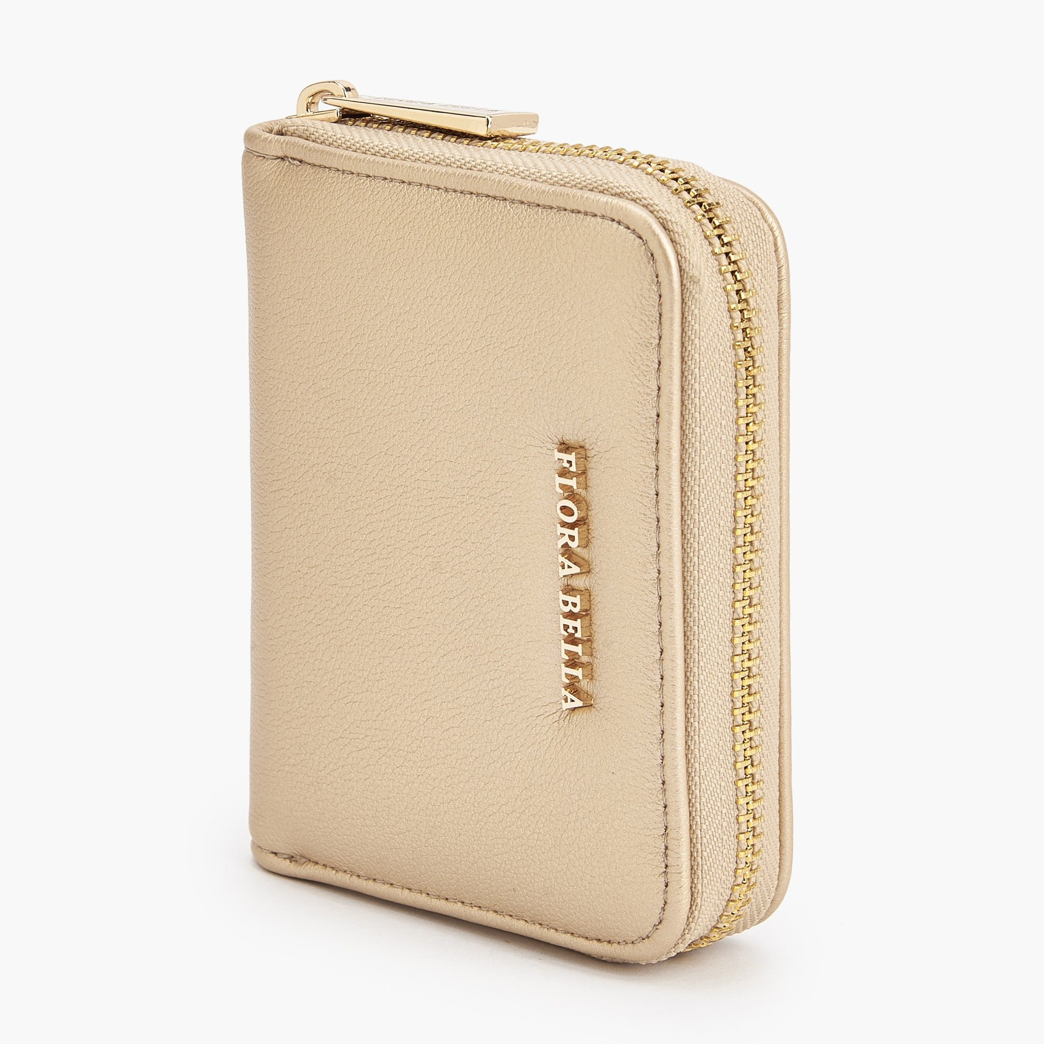 محفظة بارزة الملمس بسحاب من فلورا بيلا-women-bagsandwallets-wallets-image-6