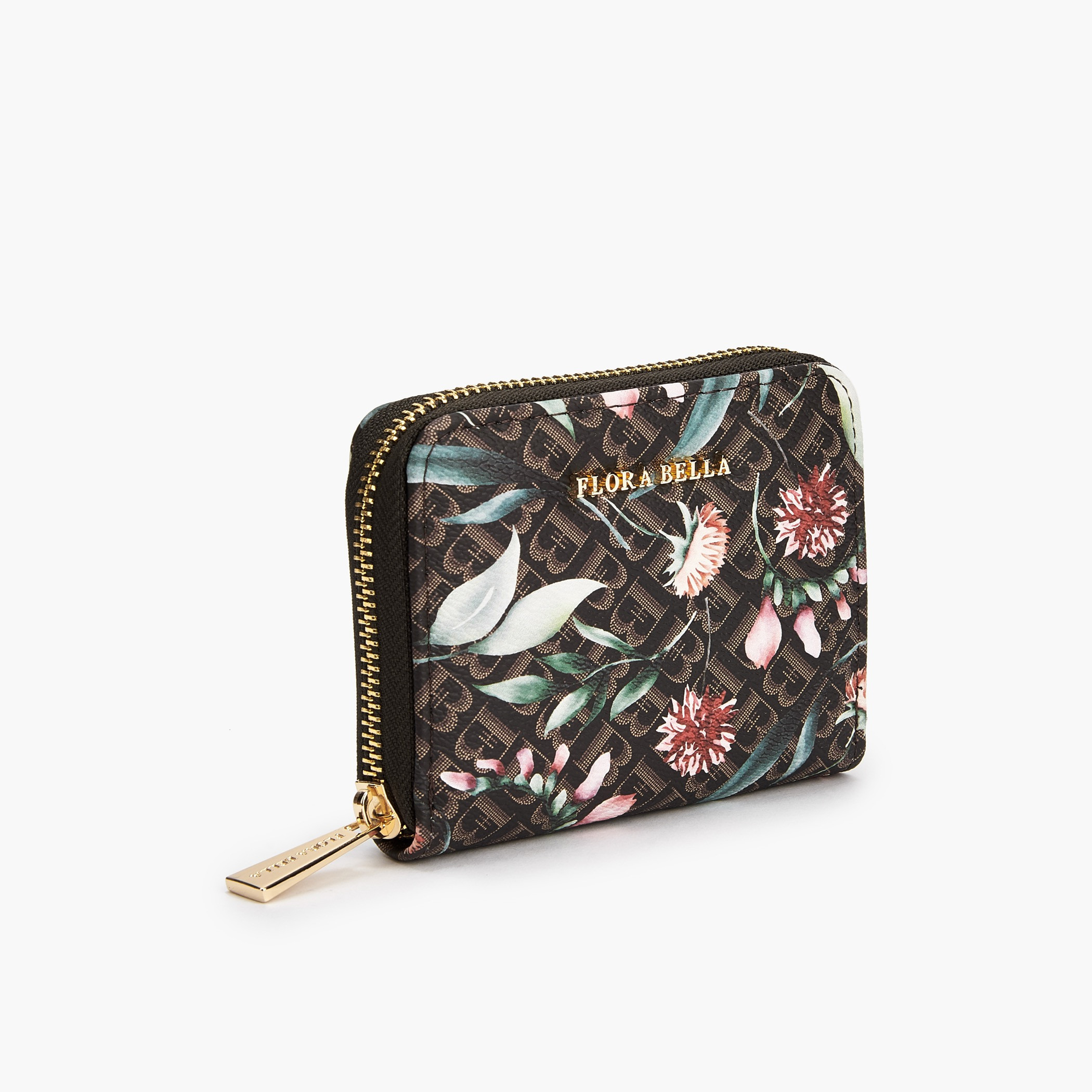 Flora Bella Floral Monogram Print Zip-Around Wallet-women-bagsandwallets-wallets-image-2