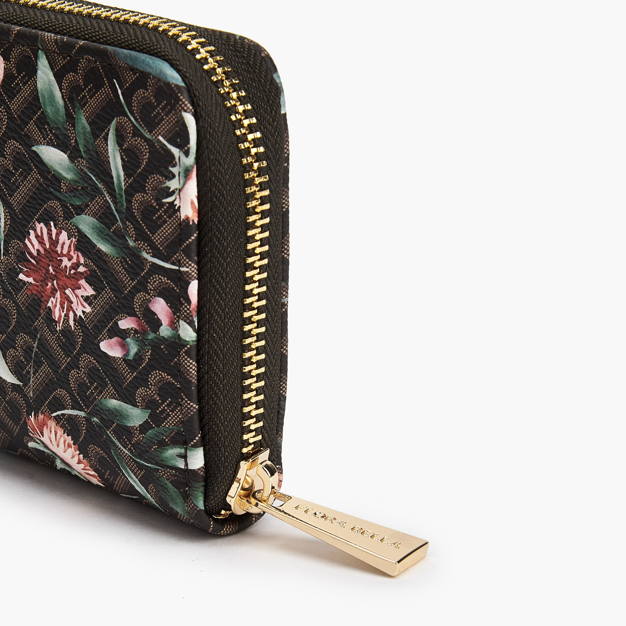 Flora Bella Floral Monogram Print Zip-Around Wallet-women-bagsandwallets-wallets-image-3